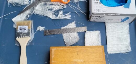 Preparing for hull repair